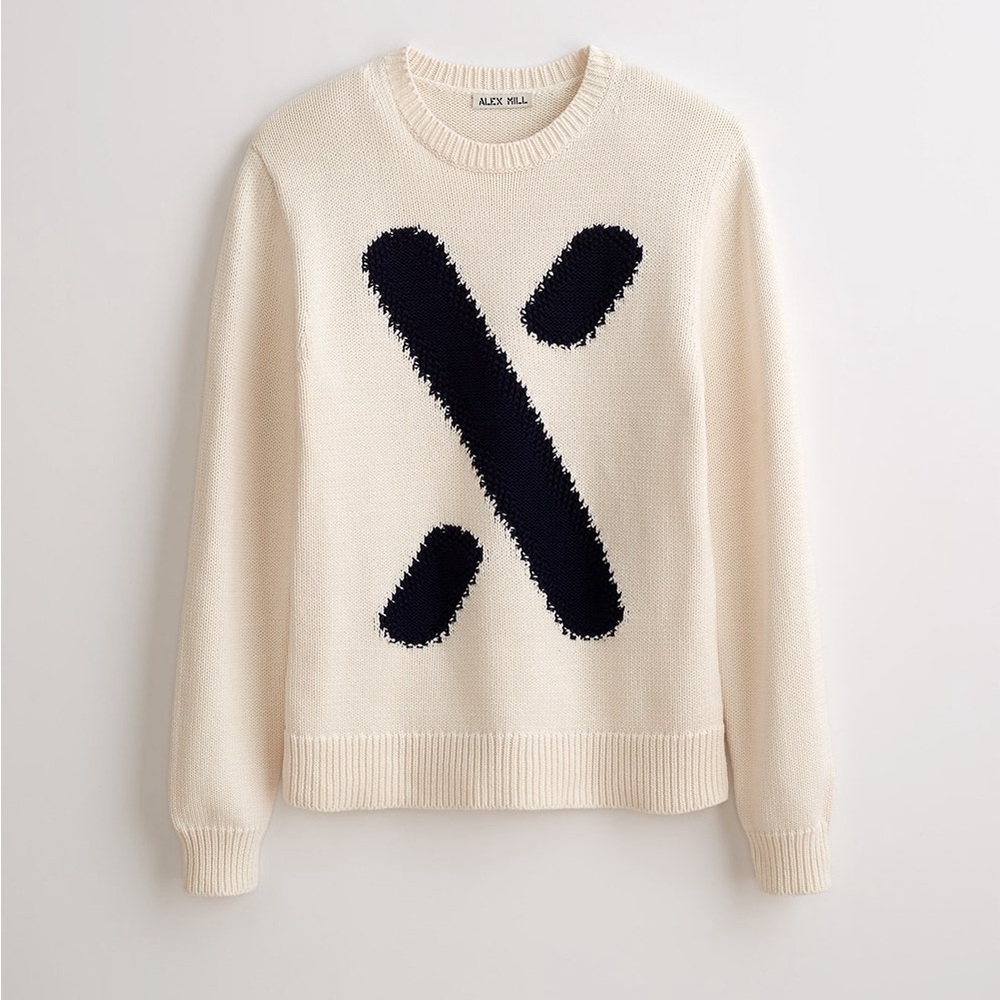Alex Mill Logo Crewneck Sweater